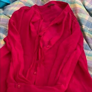 Dolce vita maroon blouse